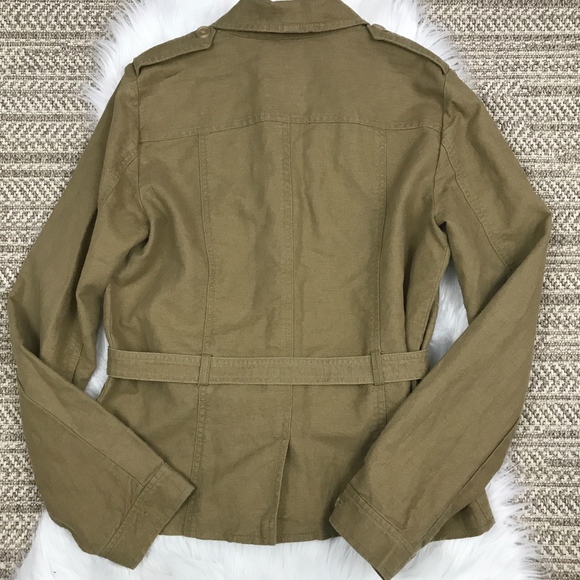 Banana Republic Linen Blend Utility Jacket - Picture 5 of 8